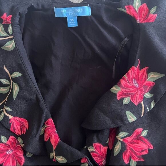 Draper James floral wrap dress size XS NWT - Picture 5 of 6